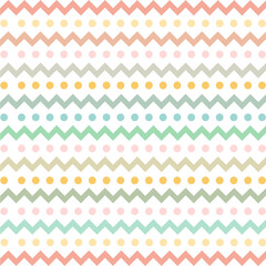 Colorful Chevron pattern for eggs easter day vector design - 438738112
