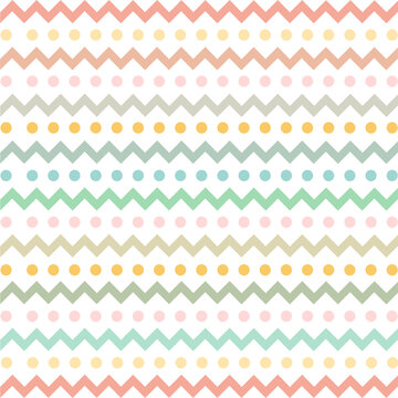 Colorful Chevron pattern for eggs easter day vector design