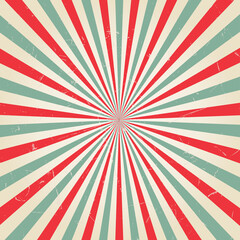 New vector Vintage Red rising sun or sun ray,sun burst retro background design