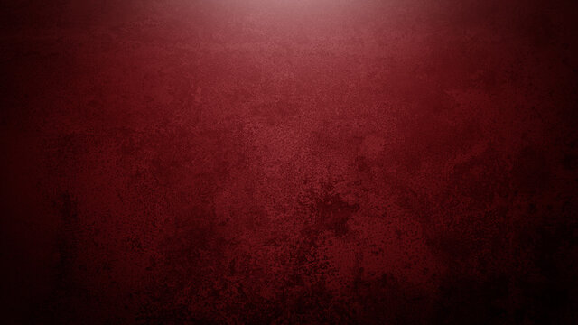 Dark red wall texture rough background dark rust wall or grunge background with red and black.