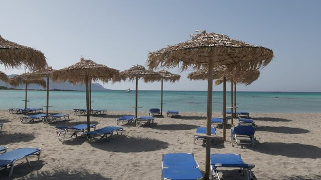 Elafonisi Crete Beach a real Mid Sea Pearl with crystal clear water