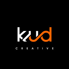 KUD Letter Initial Logo Design Template Vector Illustration