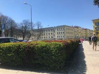 Naklejka premium view of the palace