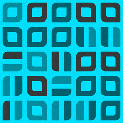 Abstract Geometric Pattern generative computational art illustration