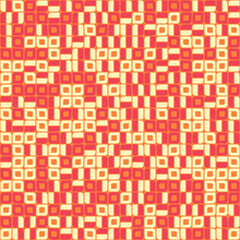 Abstract Geometric Pattern generative computational art illustration