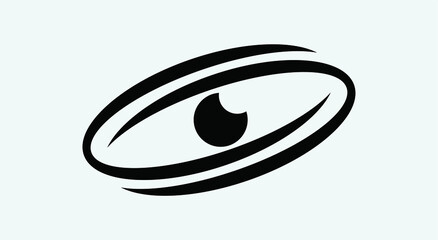 eye icon vector the simple modern eyes logos