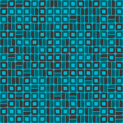 Abstract Geometric Pattern generative computational art illustration