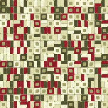 Abstract Geometric Pattern generative computational art illustration