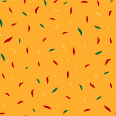 Brush seamless, hand-drawn pattern. Can be used for postcards, invitations, advertising, web, textile, fabric, gift wrap, wall art design and other.