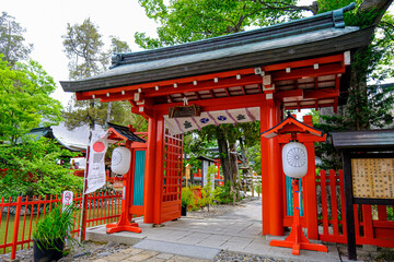 生島足島神社 東門