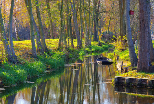 Spreewald im Herbst - Spree Forest in fall