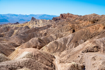 Fototapeta premium Zabriskie Point in Death Valley National Park, California, USA
