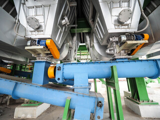 Ash systems was installed in biomass power plant.