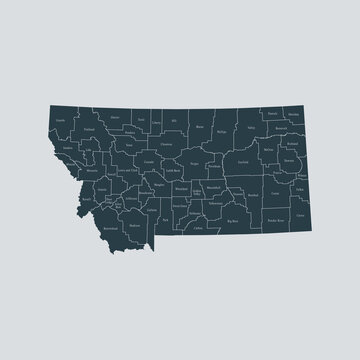 Map Of Montana