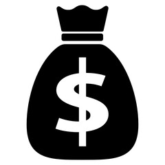 dollar_bag_glyph_icon