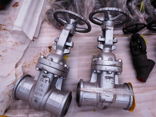 new manual valve for power plant.