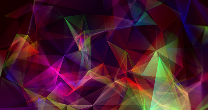 Concept plexus shapes background color