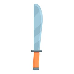 Camping knife icon. Cartoon of Camping knife vector icon for web design isolated on white background
