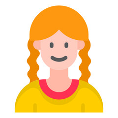 profile flat style icon