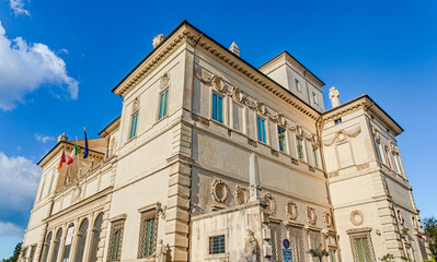 The Villa Borghese art gallery and museum housed in Villa Borghese Pinciana in Rome, Italy - 438775900