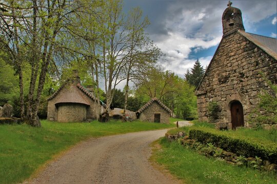 Village abandonn&eacute; de Cl&eacute;dat ( Corr&egrave;ze) .