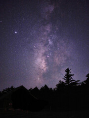 Fototapeta premium 大台ケ原からの星空