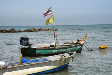 Fischerboote in Thailand