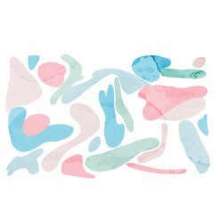 パステルの背景素材ベクター