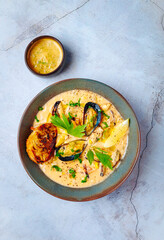 Mussels chowder