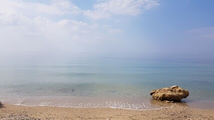 beach, sea,