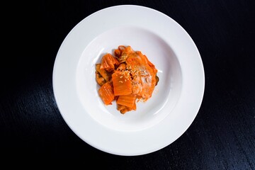 Fried Pork with Kimchi