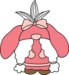 Gnome Dog illustration for web, wedsite, application, presentation, Graphics design, branding, etc.