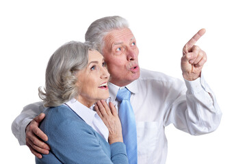 Portrait of senior couple