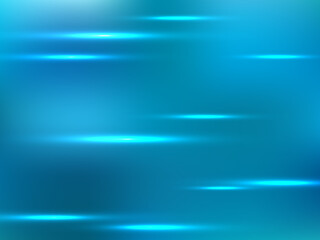 Abstract technology vector background with hi speed lights blue backdrop with light motion. High speed movement design. Hi-tech abstract technology background.