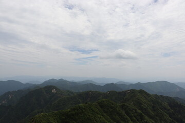 Fototapeta premium 標高の高い場所からのパノラマ撮影