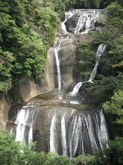 袋田の滝　夏　全景