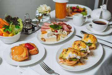 breakfast in the hotel