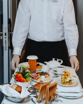 breakfast in the hotel