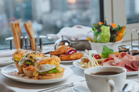 breakfast in the hotel