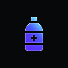 Alcohol blue gradient vector icon
