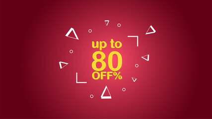 discount banner for businesses and shopkeepers