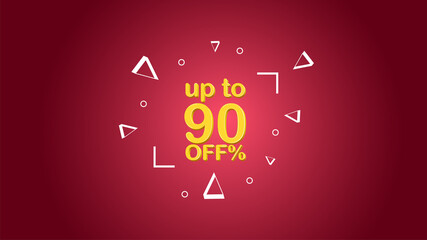 discount banner for businesses and shopkeepers