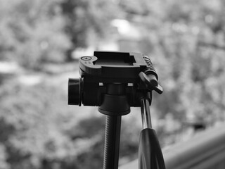 camera on tripod