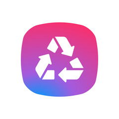 Obraz premium Recycle - Sticker