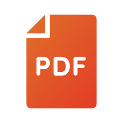 pdf、資料、書類のアイコンイラスト