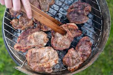 Steaks auf dem Grill