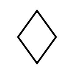 Kite line icon, outline vector sign, linear style pictogram isolated on white background. Symbol, logo illustration. Editable stroke.