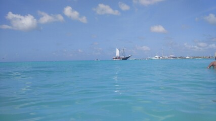 Fototapeta premium Praia Aruba