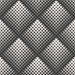 Trendy minimalist seamless pattern with abstract creative geometric composition