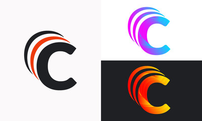 alphabet letters monogram icon logo CCC